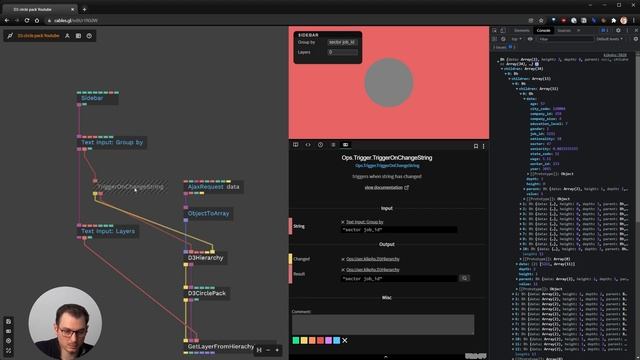 Data visualization: Circle packing with d3.js and Cables.gl смотреть онлайн