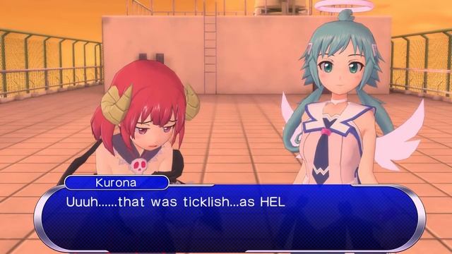 Gal*Gun: Double Peace - Angel & Demon route - Kurona route good and bad endings смотреть онлайн