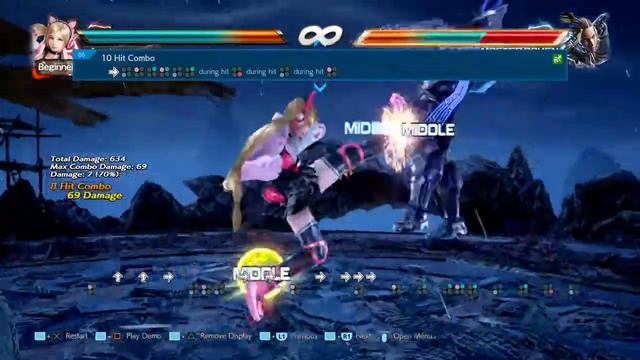 TEKKEN™7 Lucky Chloe 10 hit combo смотреть онлайн