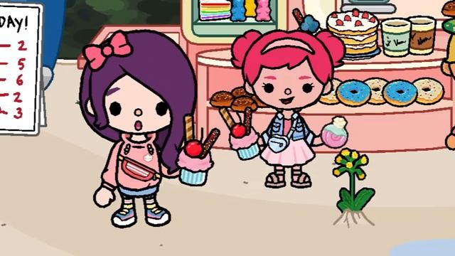 O DIA TODO COMENDO SÓ COMIDA ROSA no TOCA LIFE WORLD ‹ Luli Rarity › смотреть онлайн