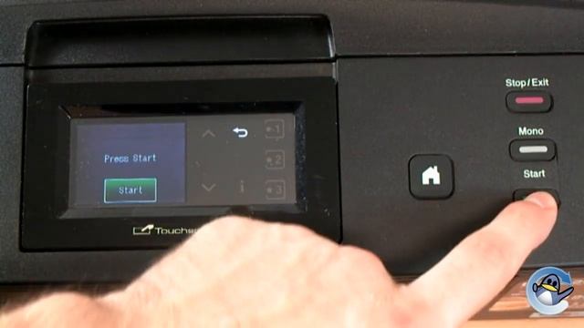 How to do a Test Print from a Brother DCP-J525W Printer смотреть онлайн