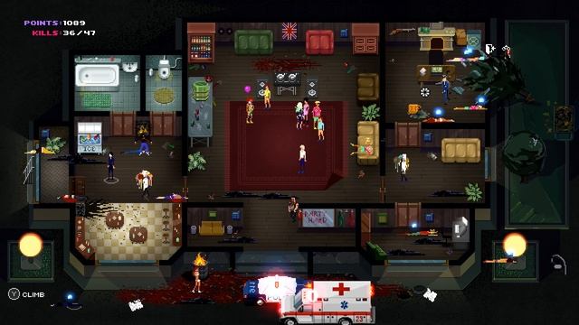 CRAZED COOPERATIVE KILLING! -- Let's Play Party Hard (Local Co-op) смотреть онлайн