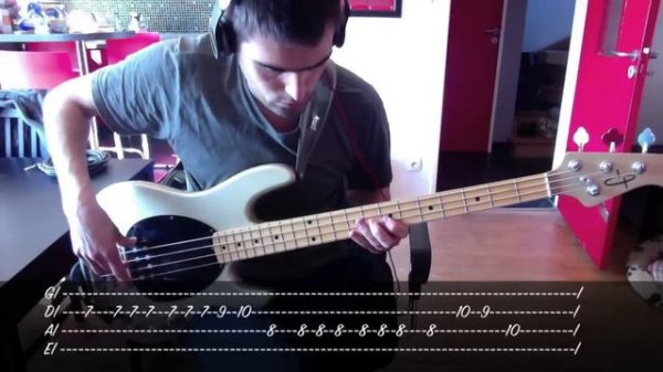 RHCP - Californication Bass Cover with Tab