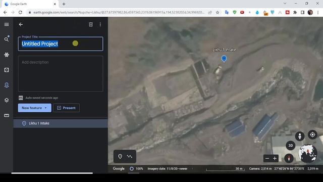 Export and Import kml file from GOOGLE EARTH WEB смотреть онлайн