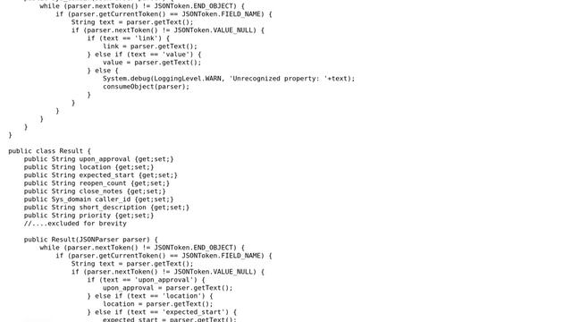 Salesforce: Problem with parsing JSON deserializing смотреть онлайн
