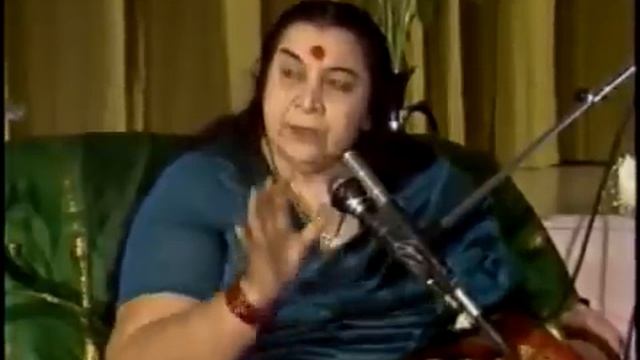 Речь Шри Матаджи перед Пуджа Шри ВишнуМайе 1987 г. - 2 Часть