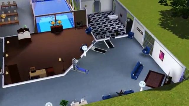 My Sims 3 Aquarium House смотреть онлайн