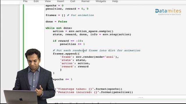 Reinforcement Learning in Python with Simple Example - DataMites смотреть онлайн