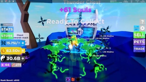 НОВЫЙ СУПЕР КРУТОЙ СУНДУК в Легенды ниндзя роблокс | Ninja Legends roblox | Обновление + коды