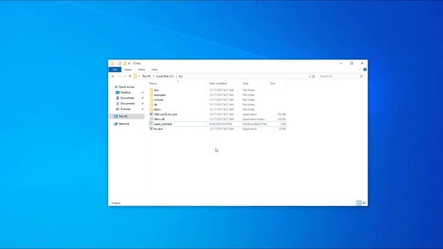 TCC - The Tiny C Compiler Installation and Usage on Windows смотреть онлайн