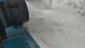 Т 150К очистка дороги от снега