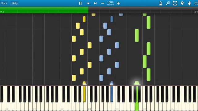 Easy duet to play on piano synthesia смотреть онлайн