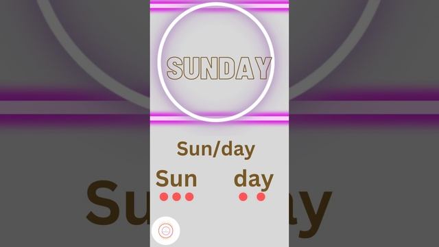 Learn Spellings of Days of the Week смотреть онлайн