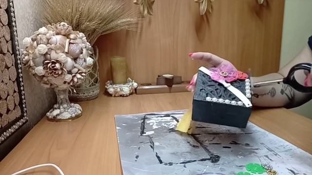 Декор шкатулки заготовочка из дерева смотреть онлайн