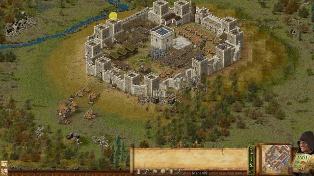19. Monteriggioni (Troops Lost 9%; In just 4 minutes) - Stronghold Definitive Edition - Gameplay смотреть онлайн