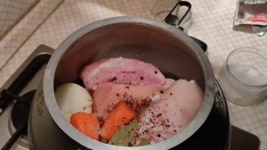 Рулька в пиве, приготовленная в афганском казане