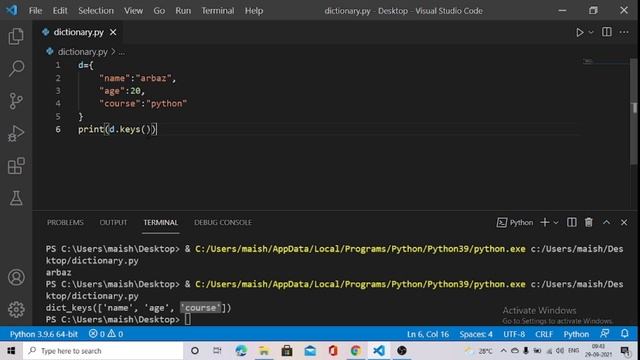 Dictionary & its Method in Python | Python Tutorial in Hindi смотреть онлайн