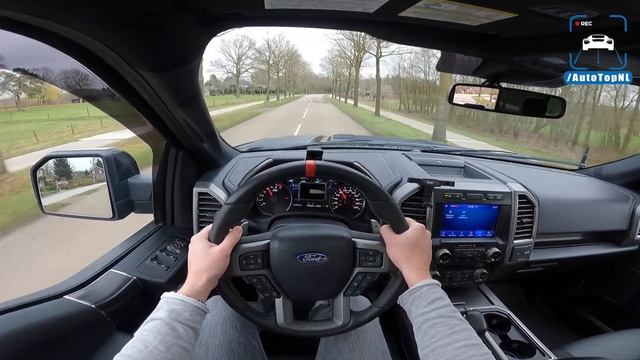 FORD F150 RAPTOR 3.5 V6 BiTurbo *LOUD* POV Test Drive By AutoTopNL