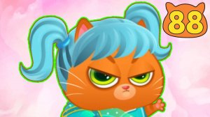 Суровый КОТИК БУБУ №88. Парикмахерская. Новая прическа. Мультик ИГРА про котят на Хвостик ТВ