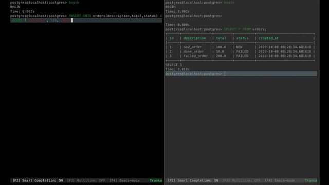 Transaction Isolation Levels With PostgreSQL as an example смотреть онлайн