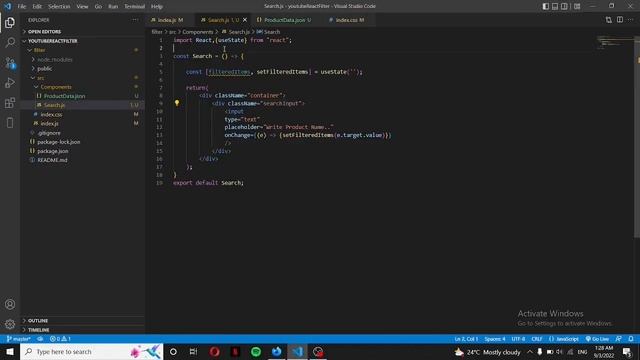 How to Build a Search Filter in React JS | React JS Tutorials смотреть онлайн