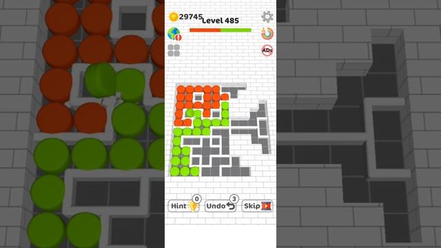 # Block vs Block Gameplay Walkthrough # Level 485 # Short смотреть онлайн