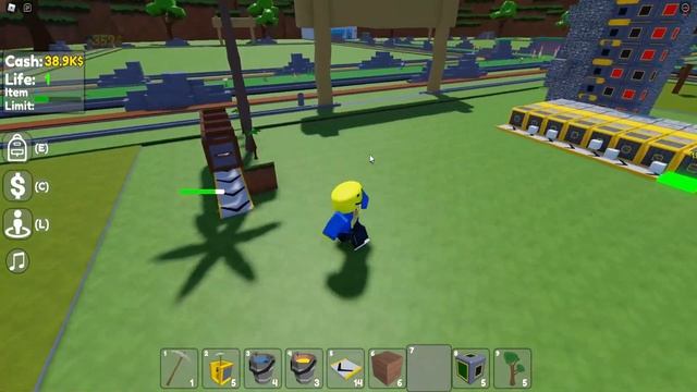 Эта тайкон ферма просто имба... (Роблокс блок тайкон) block tycoon смотреть онлайн