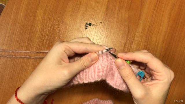 Капор спицами на пуговицах смотреть онлайн