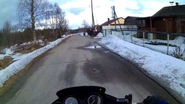 Первое мнение о Yamaha YBR 125 смотреть онлайн