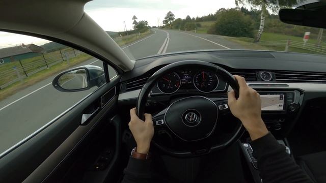 VW Passat Alltrack 2.0 TDI 190KM 2017 - onboard POV by GoPro смотреть онлайн