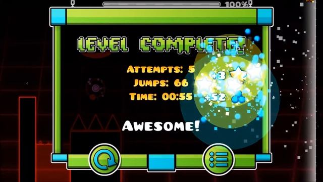 The Challenge - Geometry Dash 2.1 HIDDEN EASTER EGG! смотреть онлайн