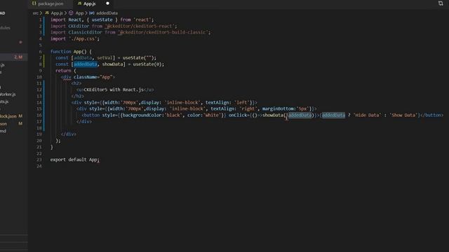 How to Implement / Add / Build CKEditor 5 with React.js Hook (useState)? смотреть онлайн