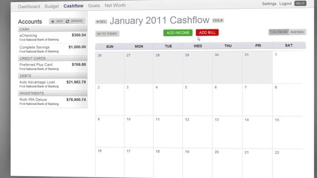Advance - Cashflow Calendar смотреть онлайн