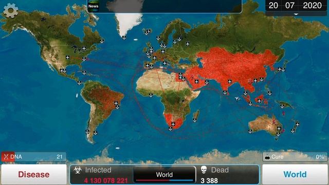 How to kill all humanity by bacteria's in Plague Inc game - Beat Bacteria on Normal смотреть онлайн
