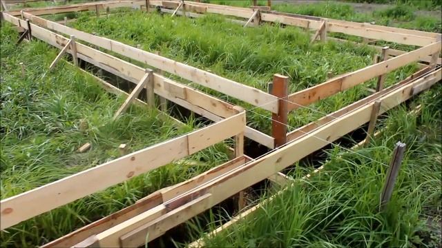 ??НЕСЪЁМНАЯ ОПАЛУБКА из пенополистирола и шифера. Ленточный Фундамент своими Руками. Строю дом. #5 смотреть онлайн