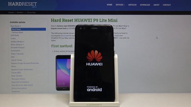 HUAWEI P9 Lite Mini RECOVERY MODE смотреть онлайн