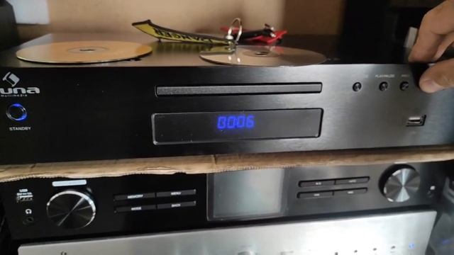 HiFi проигрыватель Auna AV2-CD509 2G (CD,USB,MP3) Black смотреть онлайн