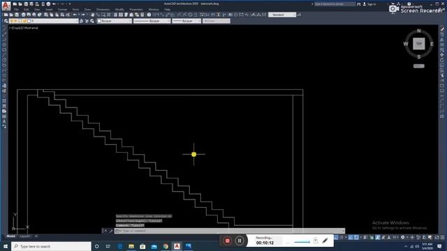 Autodesk autocad Modern Home Staircase Designs смотреть онлайн