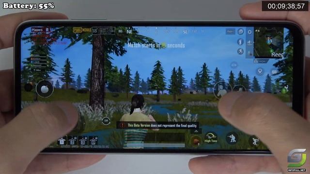 Xiaomi Redmi 10 test game PUBG Max Setting Smooth 90 FPS смотреть онлайн