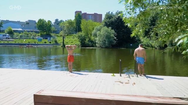 Парк Заречье в Троицке смотреть онлайн