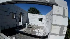 ГАРАЖ ИЗ ПЕНОБЛОКОВ 4х6м за 50т.р