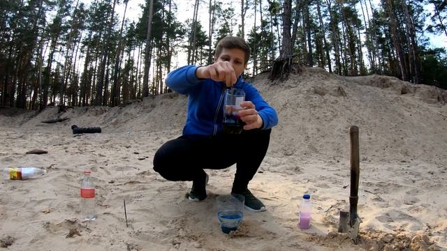 ЭКСПЕРИМЕНТ:ПЕРЕКИСЬ ВОДОРОДА+МАРГАНЦОВКА/реакция/Огромное ЯДОВИТОЕ облако/Эксперименты 2020года. смотреть онлайн