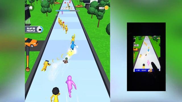Slap And Run Levels Tiktok Video Freeplay Game walkthrough ( Android And IOS ) смотреть онлайн