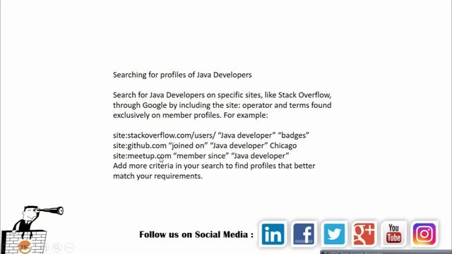 How To Find Resumes On Google | Boolean Search | Image Search Java Developer Example смотреть онлайн