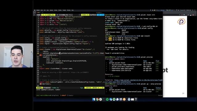 Steering Kubernetes on DigitalOcean with Pulumi смотреть онлайн