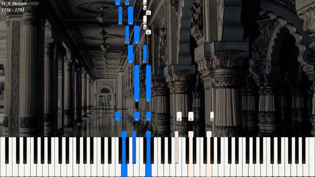 W A Mozart - Symphony 40 in G Minor Piano Transcription | Synthesia | Library of Music смотреть онлайн