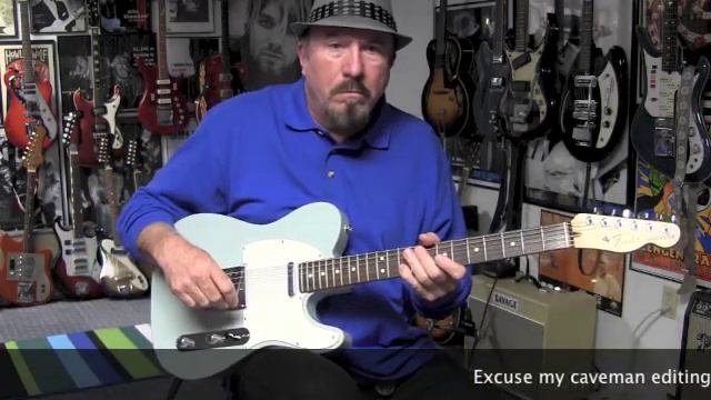 Fender Highway One Telecaster Guitar Demo смотреть онлайн