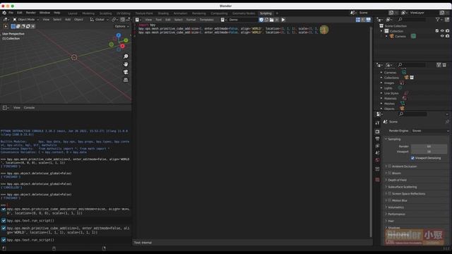 Blender 中文教學 》Blender Python 藝術家的好幫手 #Blender #BlenderPython #python смотреть онлайн