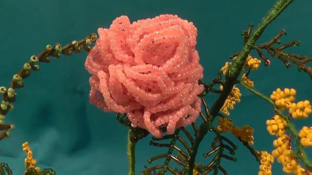 Цветы из бисера смотреть онлайн