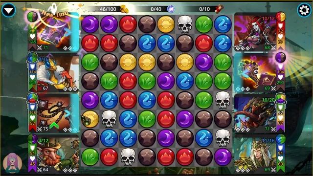 Gems of War - Guild Wars GREEN Attack for the Week of July 17, 2023 смотреть онлайн